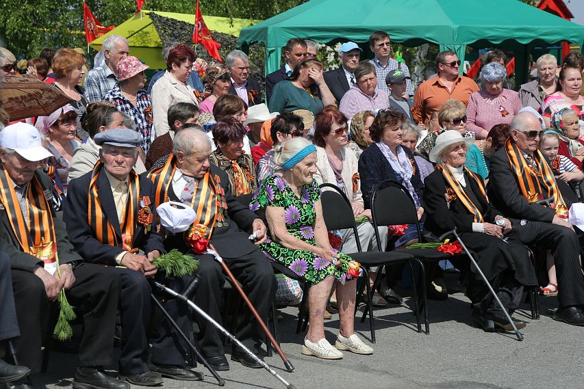 Жители села Обуховка чествовали ветеранов