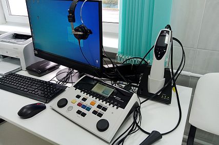 Аппарат для проверки слуха поступил в Старооскольскую детскую окружную больницу