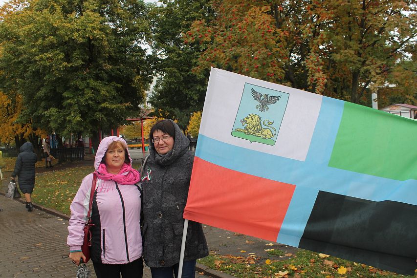 В Старом Осколе отметили День флага Белгородской области