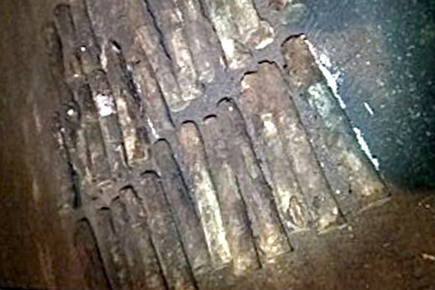 Около 30 снарядов обнаружили в частном домовладении Старого Оскола