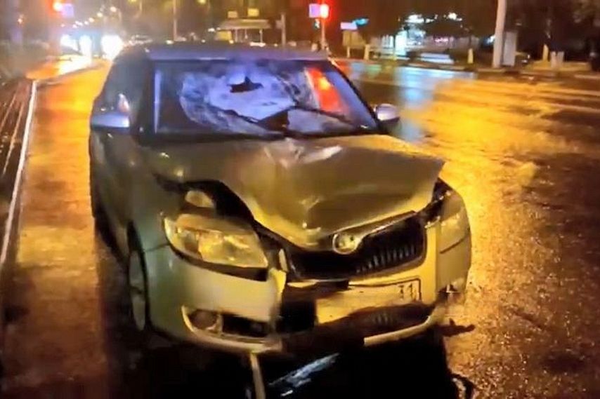 В Старом Осколе водитель иномарки сбил пешехода и скрылся с места ДТП