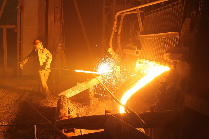 Старооскольские металлурги выплавили 70-миллионную тонну стали