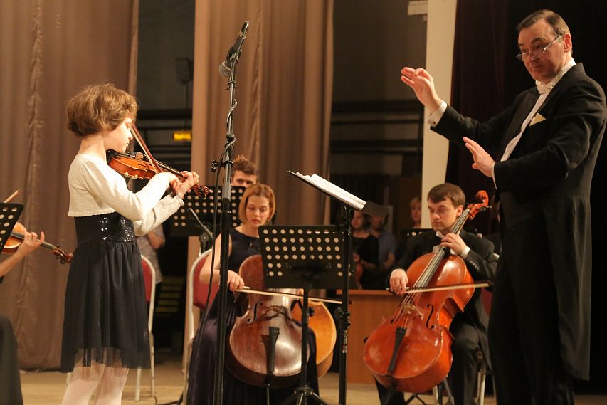 Старооскольские дети представили свои таланты вместе со столичным оркестром