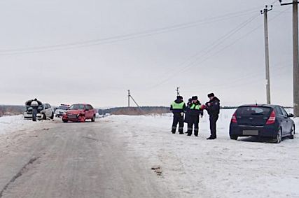 Одной из основных причин ДТП в Старом Осколе в 2017 году стали дорожные условия
