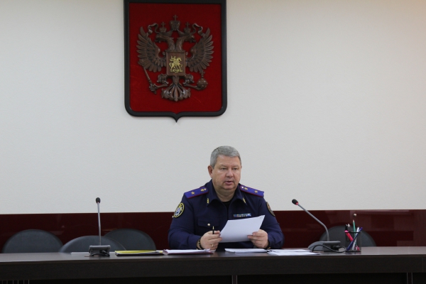 В следственном управлении Белгородской области подвели итоги работы за 10 месяцев