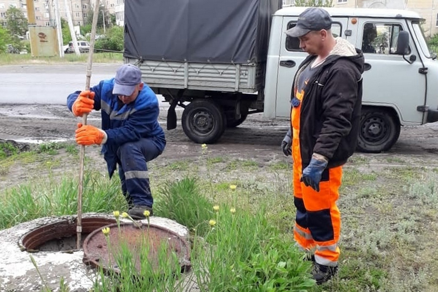 Водоканал за неделю устранил в Старом Осколе 69 засоров в канализационной системе