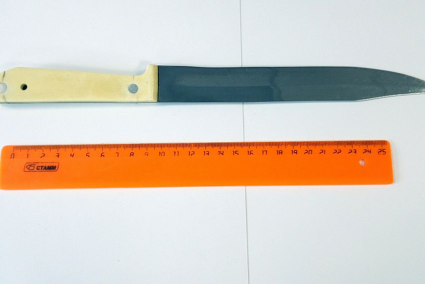 Оскольчанка во время ссоры ударила мужа ножом в живот