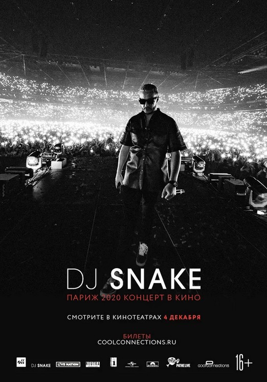 DJ SNAKE: Париж 2020. Концерт в кино
