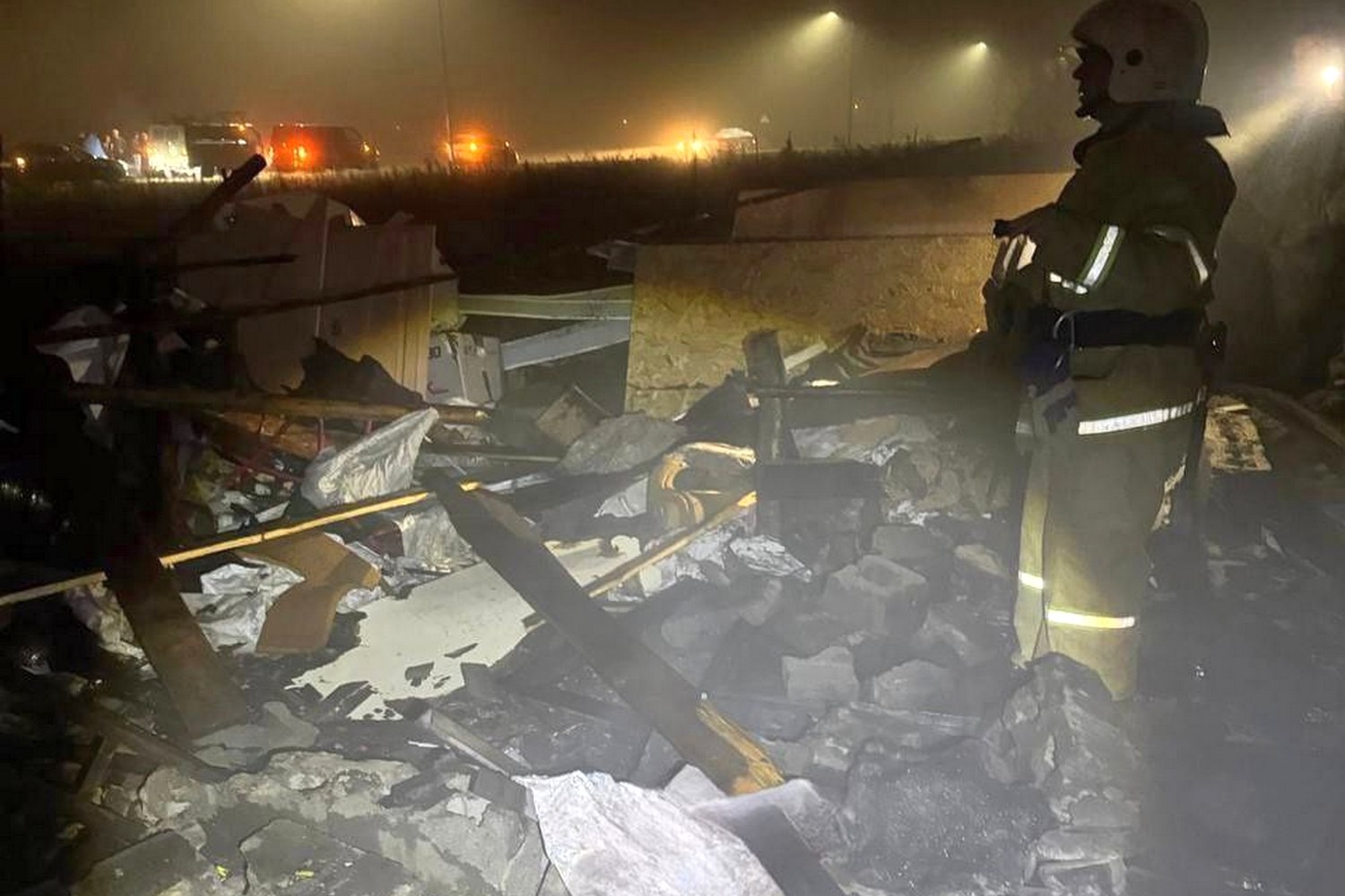 В результате взрыва беспилотника в селе Архангельское повреждён дом и пострадала женщина