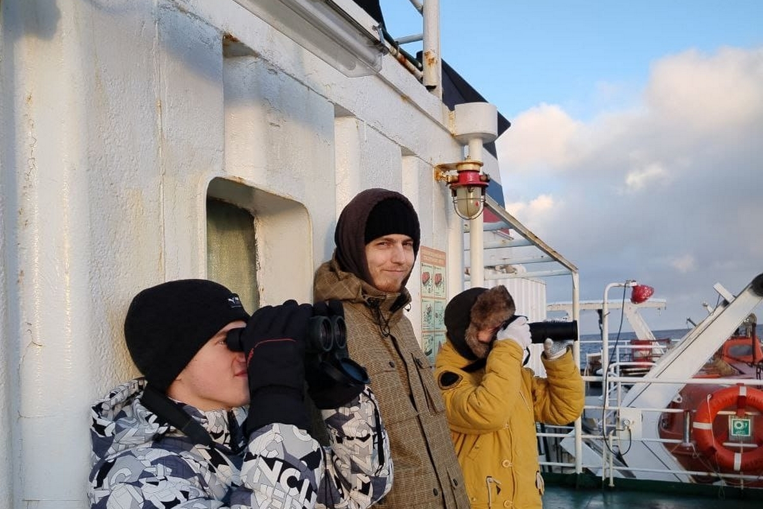 Старооскольский студент участвует в научной экспедиции в Баренцевом море