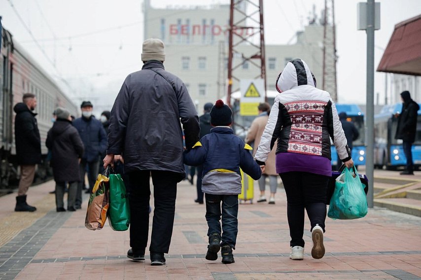 В Белгородской области находятся больше 5,5 тысяч беженцев 