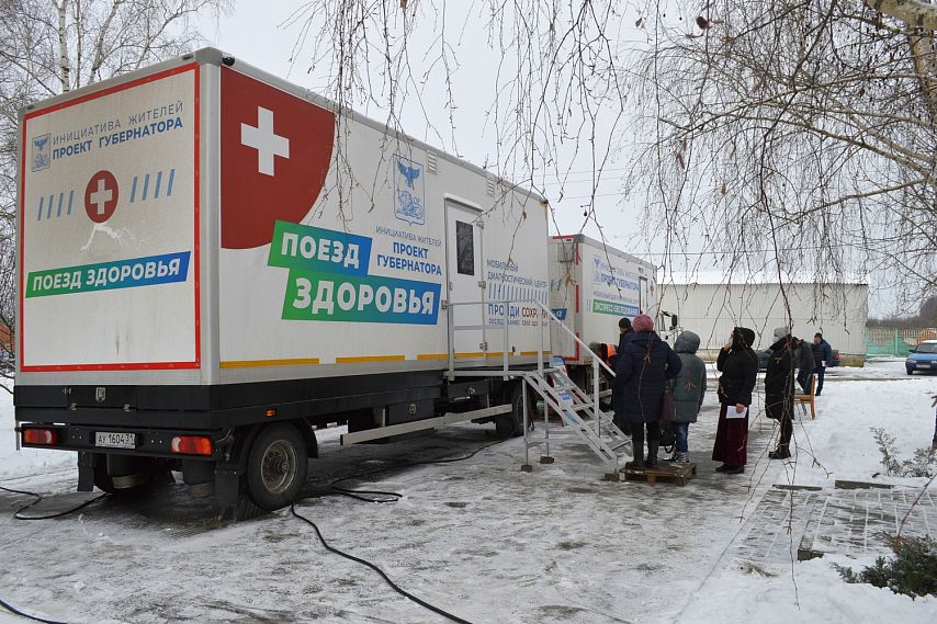 Поезд здоровья фото В старооскольское село Потудань приедет "поезд здоровья"