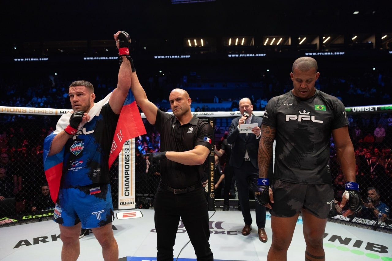 Староосколец Вадим Немков завоевал чемпионский пояс PFL удушающим приёмом