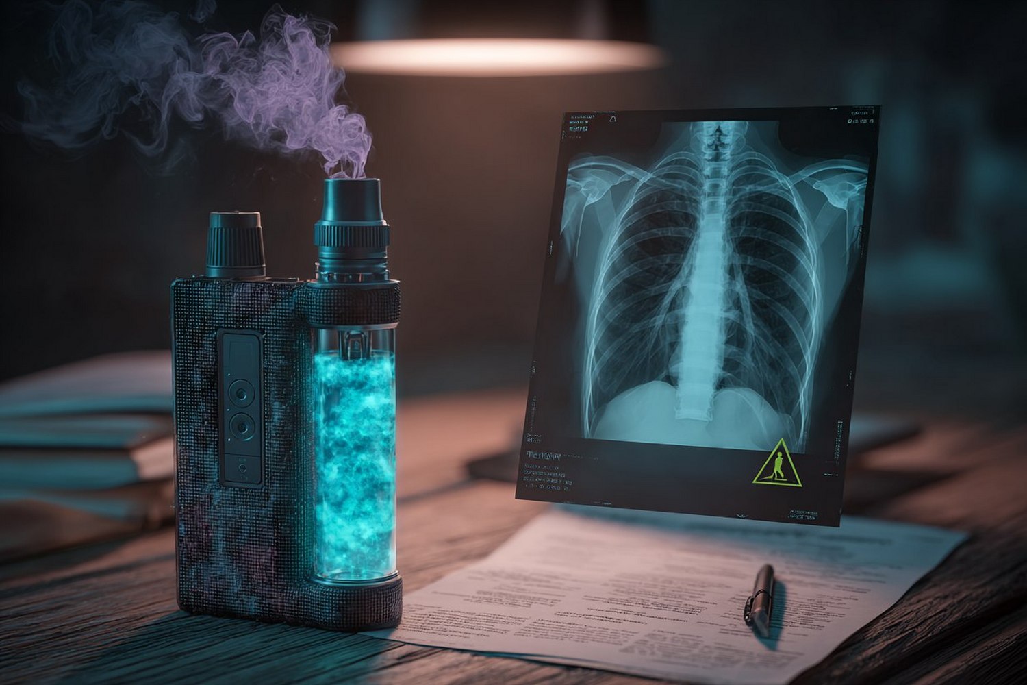 Вейпы под микроскопом: почему безвредный пар разрушает лёгкие быстрее сигарет