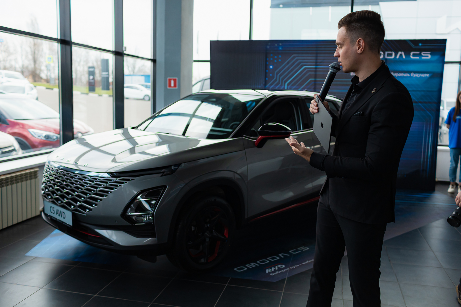 В Старом Осколе прошла презентация нового автомобиля OMODA C5 AWD