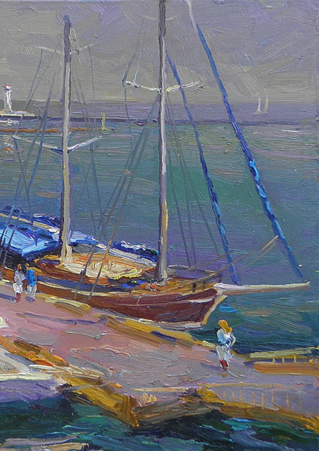 Персональная выставка живописи А.Г. Филиппова «Морские дали»