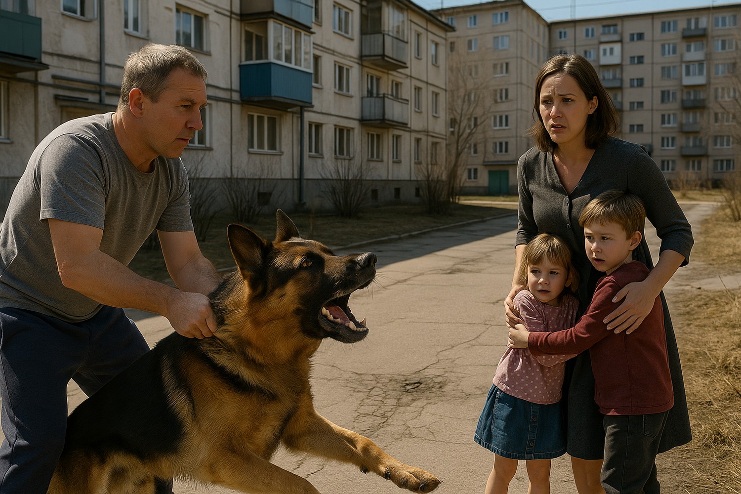 Суд в Старом Осколе обязал владельца овчарки выплатить компенсацию пострадавшим детям