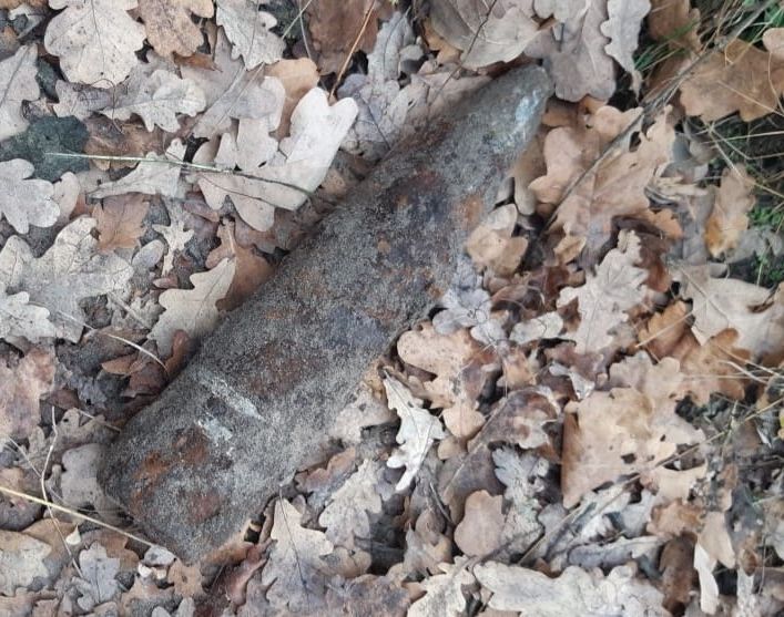 В Старом Осколе нашли снаряд времён Великой Отечественной войны