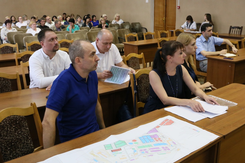 В старооскольской администрации обсудили проект реконструкции очистных сооружений