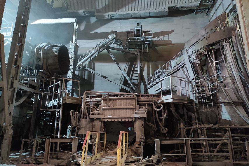 На ОЭМК завершился плановый ремонт дуговой сталеплавильной печи