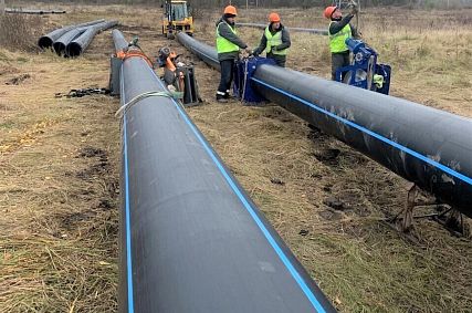 В старооскольском микрорайне «Дубрава» отремонтировали водопровод