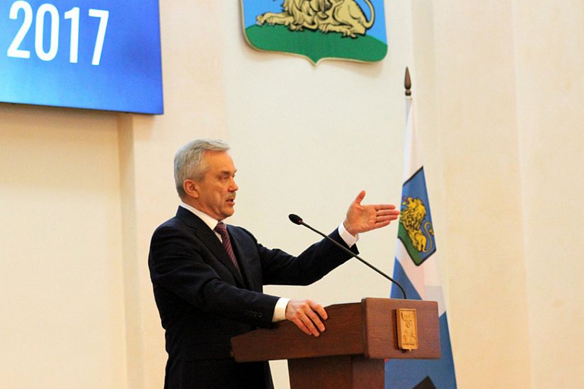 Губернатор Евгений Савченко отчитался о работе правительства Белгородской области за год