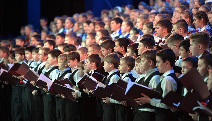 Воспитанники пятой музыкальной школы и школы искусств №2 Старого Оскола спели в Кремле