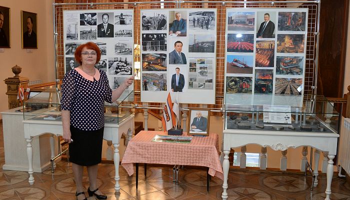 Музей КМА в Губкине. Открытие выставки посвящённой первой стали