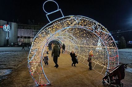 Лучшее новогоднее оформление жители Старого Оскола выберут онлайн