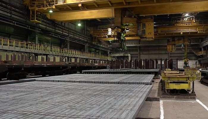 В сортопрокатном цехе №2 ОЭМК отгрузили 10-миллионную тонну стали