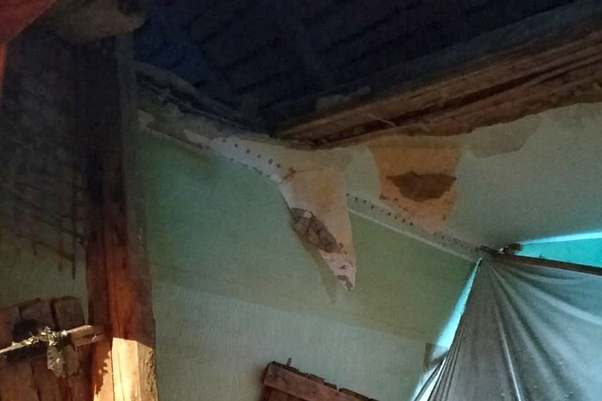 В столетней аварийной трёхэтажке в Старом Осколе обвалились перекрытия