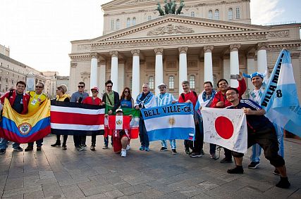 Москва в разгар Мундиаля: столица дышит футболом!