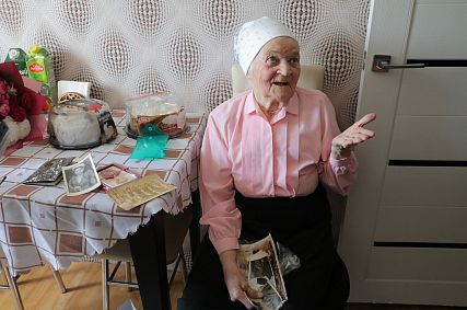 История труженицы из старооскольского села: 9 внуков, 19 правнуков и память о войне