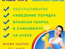 Уборка квартир, котеджей, офисов