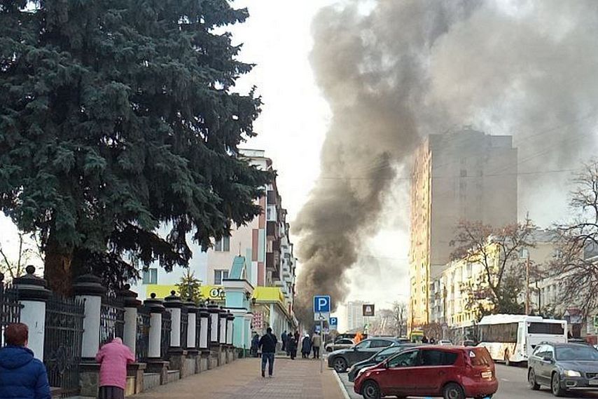 Центр Белгорода подвергся массированному обстрелу