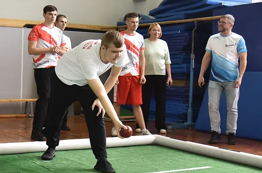 В Старом Осколе прошёл инклюзивный турнир по бочче