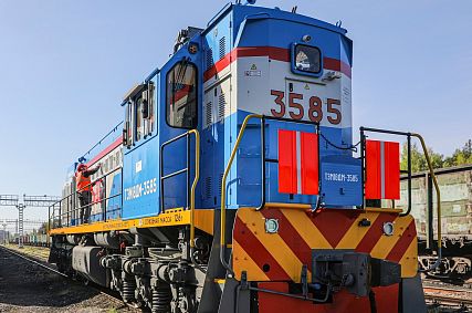 Два новых тепловоза поступили на ОЭМК
