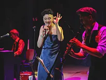 В Старом Осколе прошли гастроли Марии Берсо и джаз-оркестра Toute La Vie