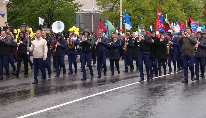 Праздник Весны и Труда отметили в Белгороде и Старом Осколе