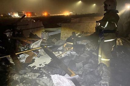 В результате взрыва беспилотника в селе Архангельское повреждён дом и пострадала женщина