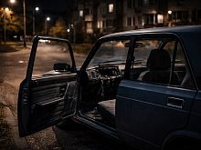 Юноша в балаклаве обокрал незапертый ВАЗ-2107 в Старом Осколе