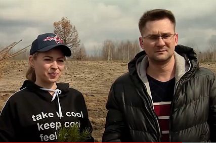 Волонтеры Металлоинвеста из Старого Оскола поддержали международную акцию «Сад памяти»