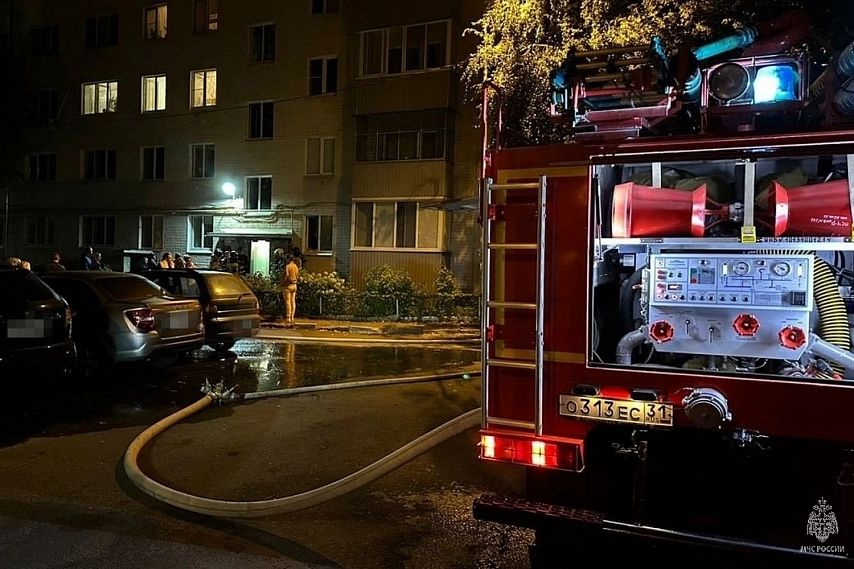 Пожарные спасли ребёнка в Старом Осколе
