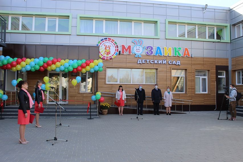 В Новом Осколе капитально отремонтировали детский сад № 10 «Мозаика»