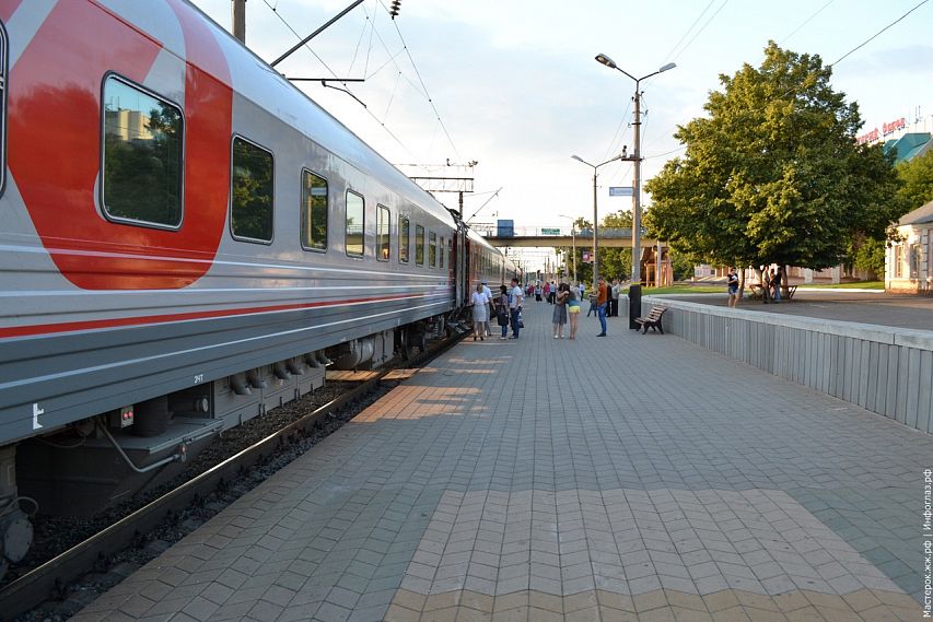 Во время майских праздников поезд № 57/58 «Старый Оскол – Москва» отправится в дополнительные рейсы 