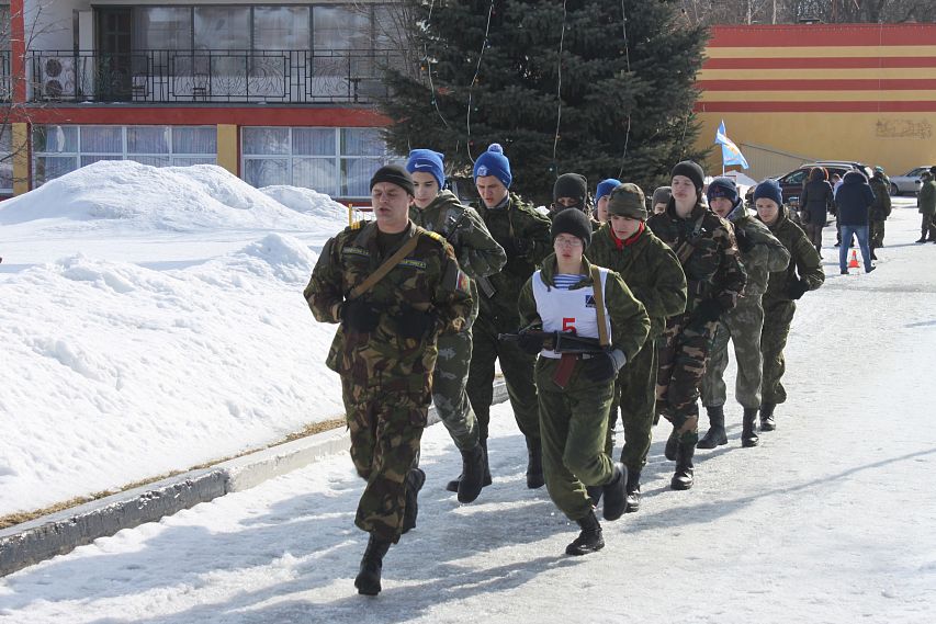 «Марш-бросок в бессмертие» провели курсанты ВПК со всей Белгородчины