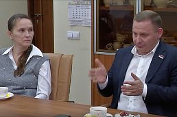 Депутат Белгородской областной Думы Кирилл Чернов провел прием, приуроченный ко Дню матери