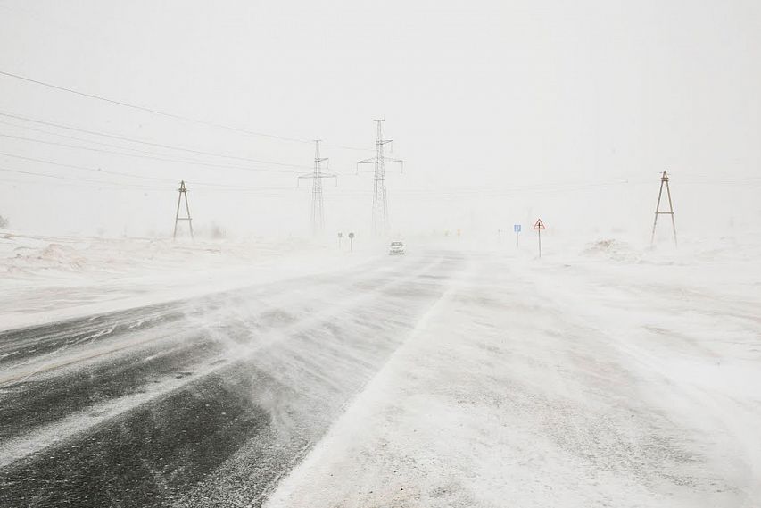 В Белгородскую область придут ветер и сильный снег