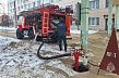 Старооскольские пожарные за 27 минут потушили условное возгорание в трамвайном депо