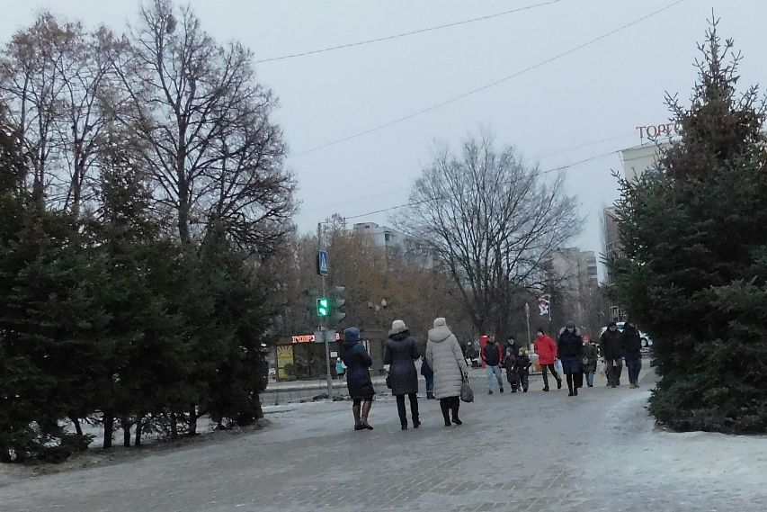 В Старый Оскол приходят крещенские морозы